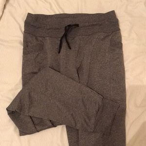 grey joggers size small